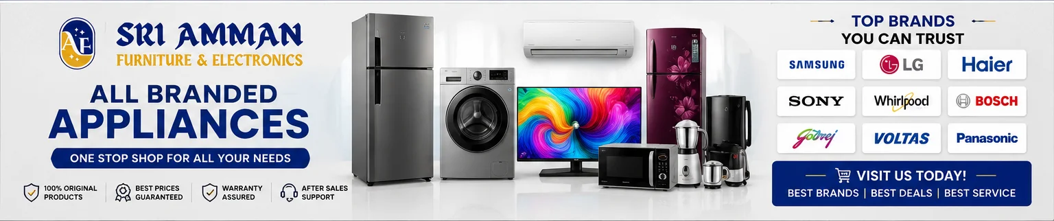 ALL BRANDED APPLIANCES AVAILABLE