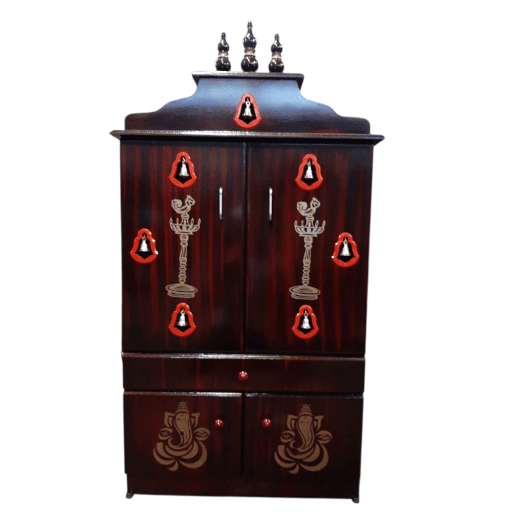 POOJA STAND PLAIN DOOR