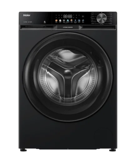 HAIER 5 STAR 9Kg FRONT LOAD WASHING MACHINE ( HW90-IM14F5BKU1 )