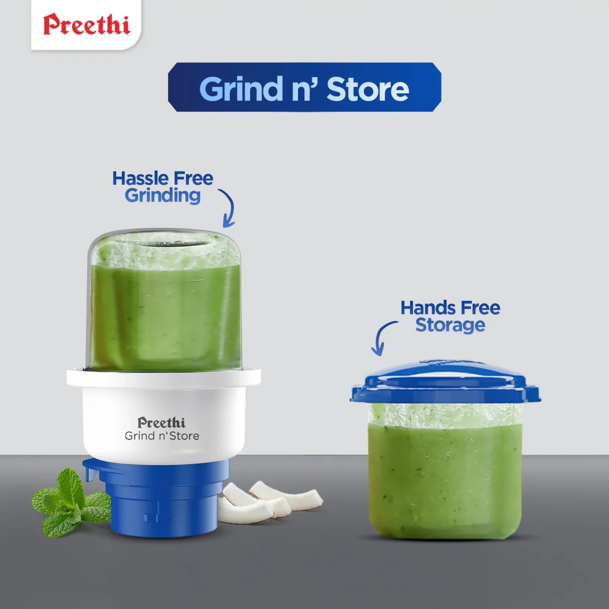 PREETHI BLUE LEAF PLATINUM 5.0 MIXER GRINDER