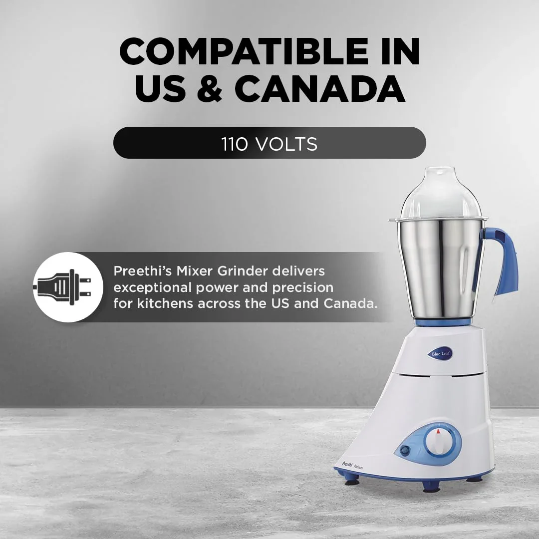PREETHI PLATINUM 110V MIXER GRINDER