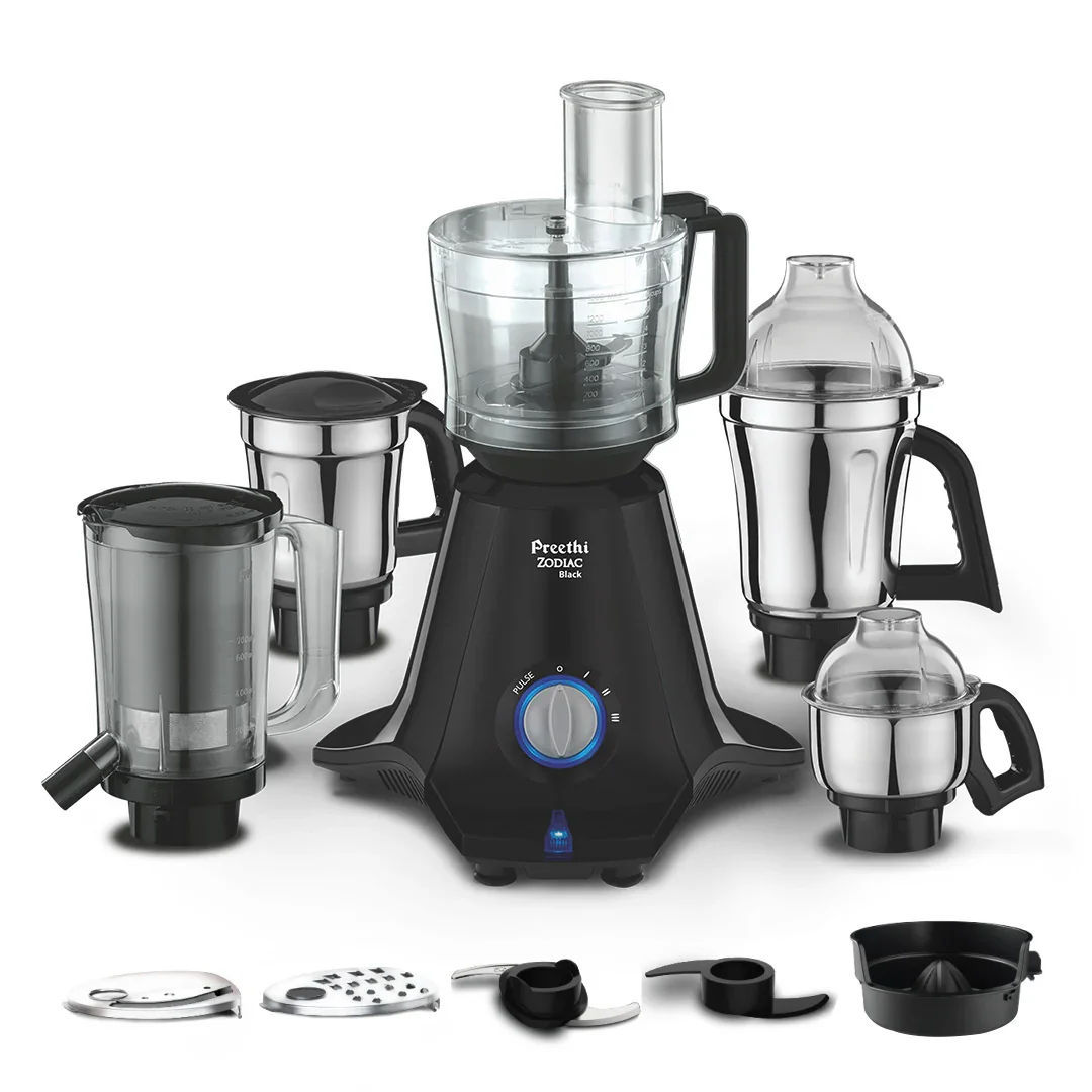 PREETHI ZODIAC BLACK MIXER GRINDER