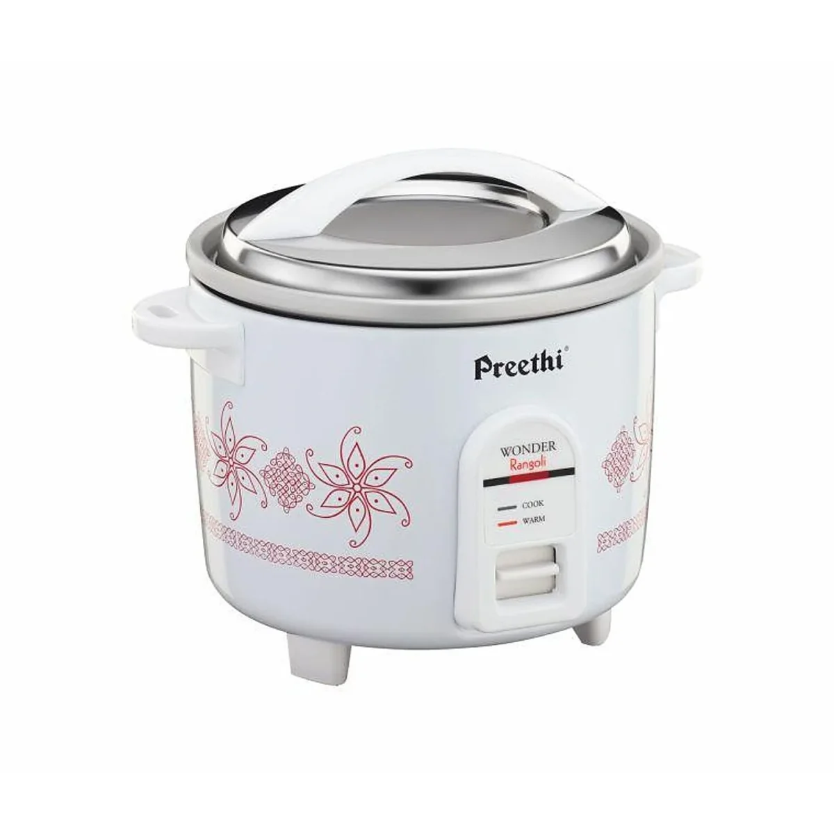 PREETHI GLITTER ELECTRIC RICE COOKER 1.0 LTR ( SINGLE PAN )