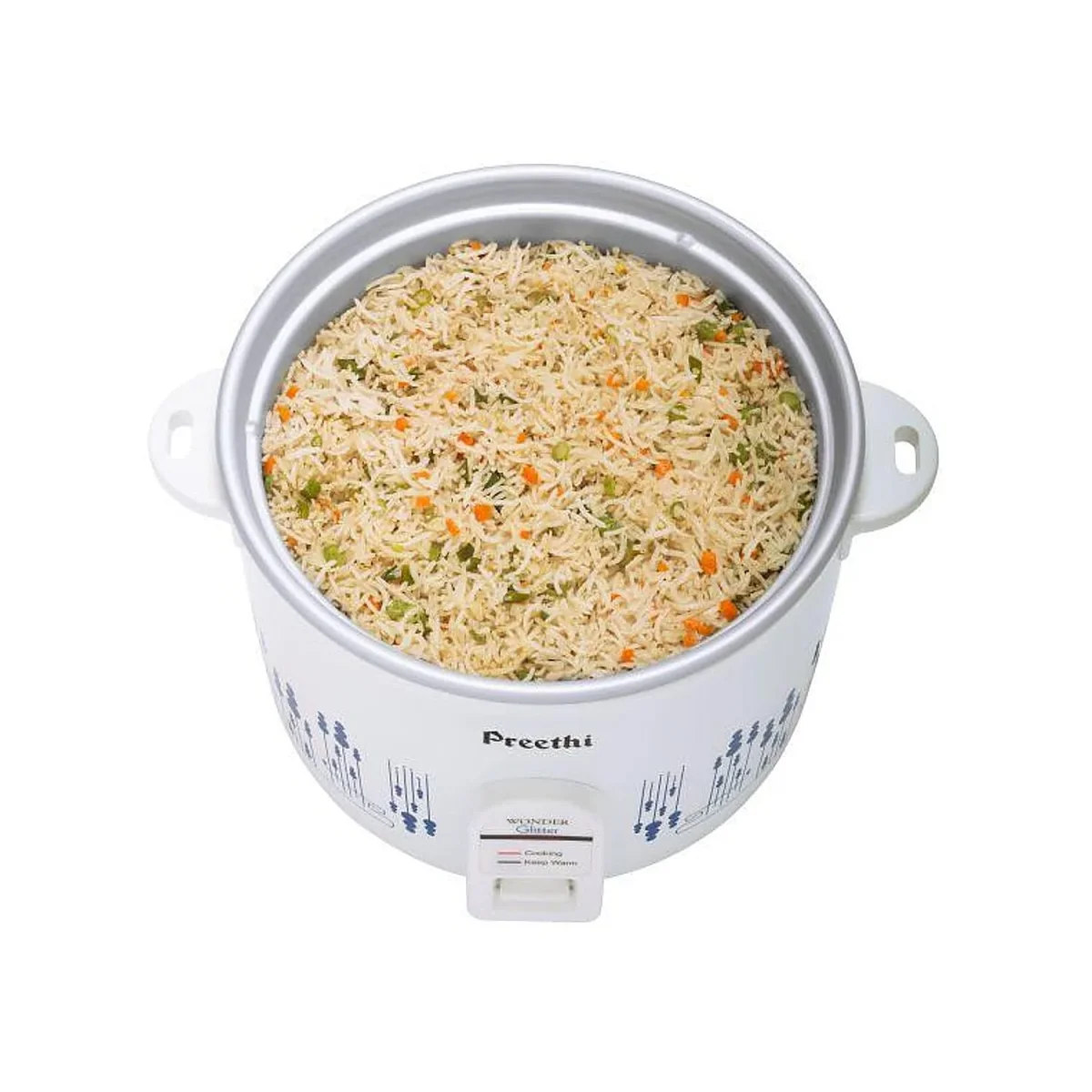 PREETHI GLITTER ELECTRIC RICE COOKER 1.0 LTR ( SINGLE PAN )