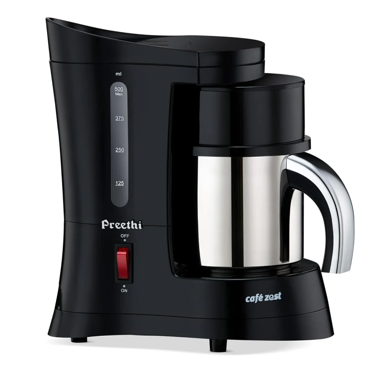 PREETHI CAFE ZEST DRIP COFFEE MAKER ( BLACK )