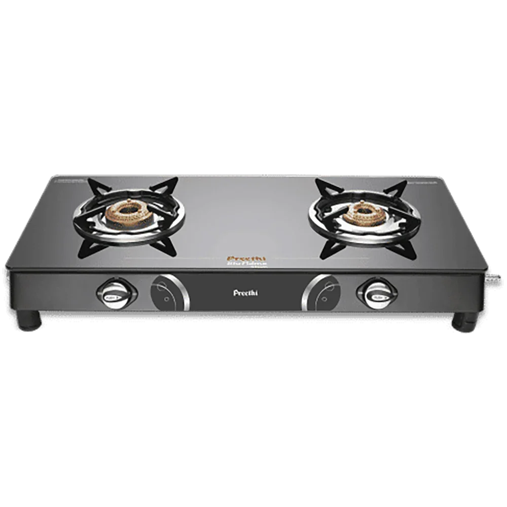 PREETHI BLUFLAME GLEAM 2 BURNER GAS STOVE